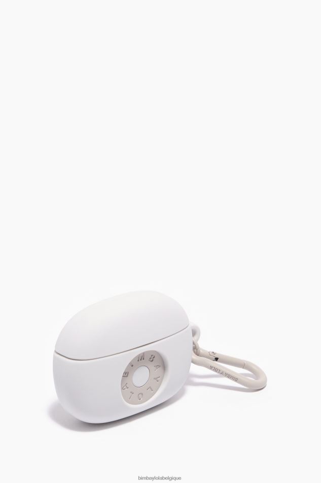 accessoires Bimba Y Lola coque airpods pro en silicone avec logo taupe HV4486938