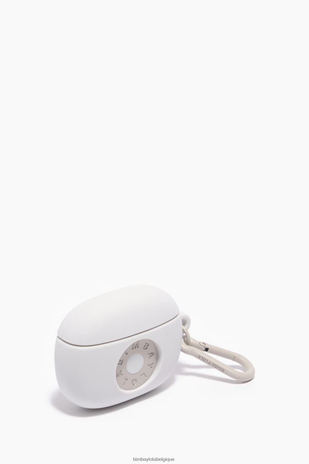 accessoires Bimba Y Lola étui pour airpods en silicone avec logo taupe HV4486937