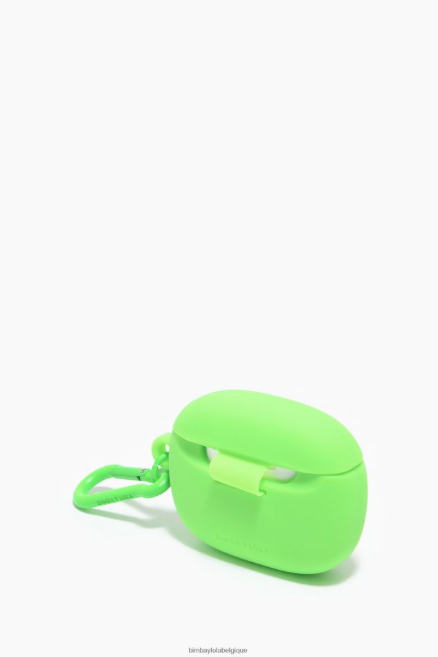 accessoires Bimba Y Lola étui pour airpods en silicone avec logo vert HV4486935