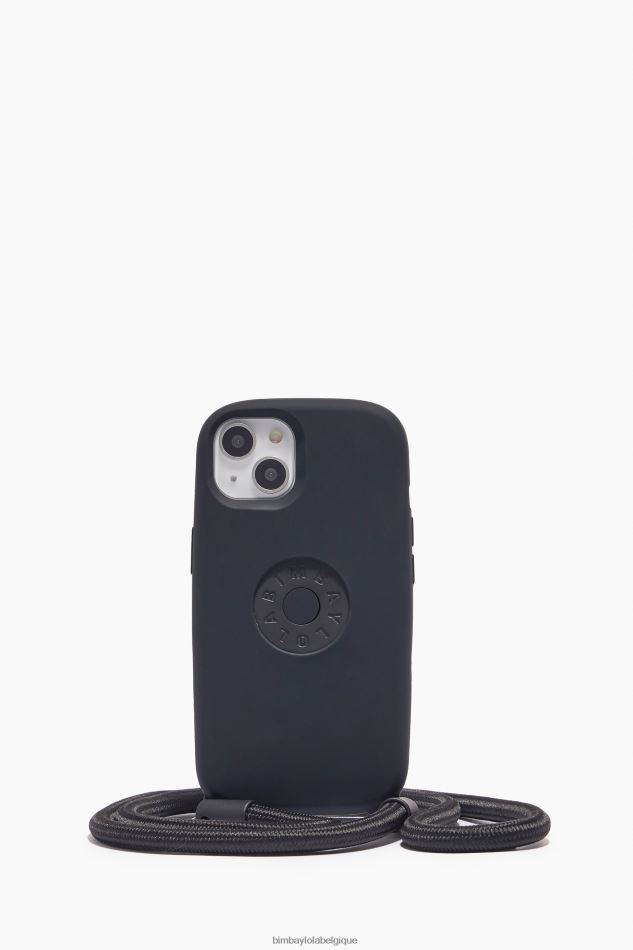 accessoires Bimba Y Lola coque iphone 13 logo noir HV4486928