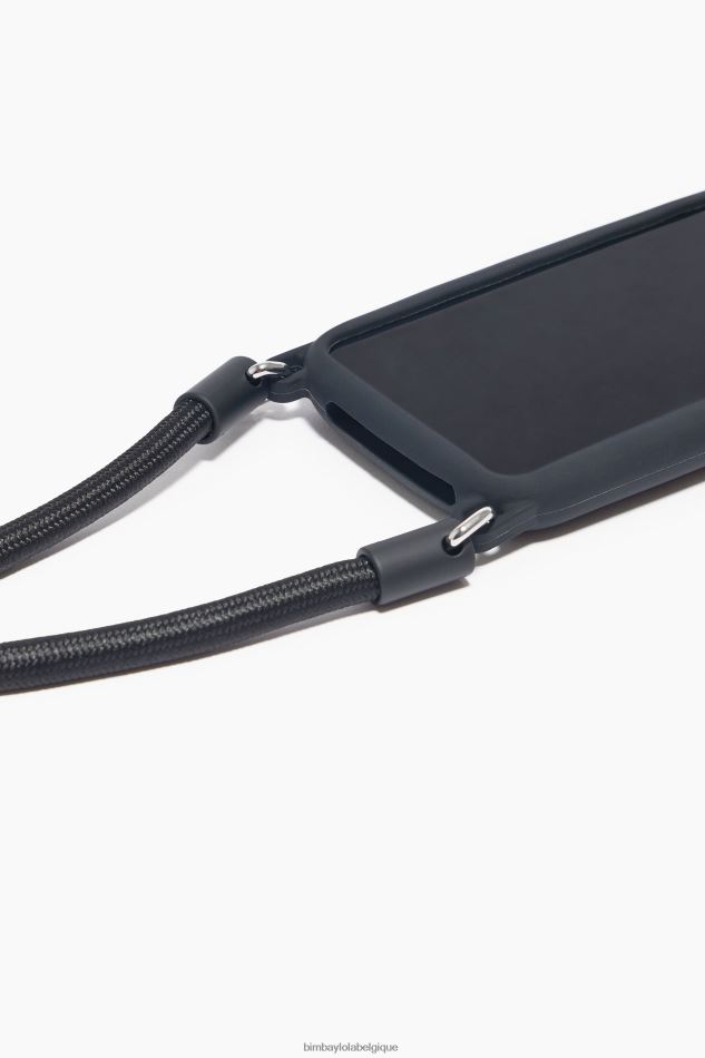 accessoires Bimba Y Lola coque iphone 13 logo noir HV4486928