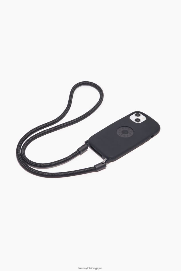 accessoires Bimba Y Lola coque iphone 13 logo noir HV4486928