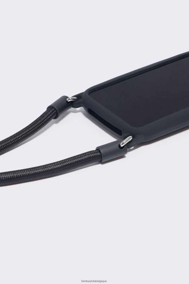 accessoires Bimba Y Lola coque iphone 13 mini logo noir HV4486926