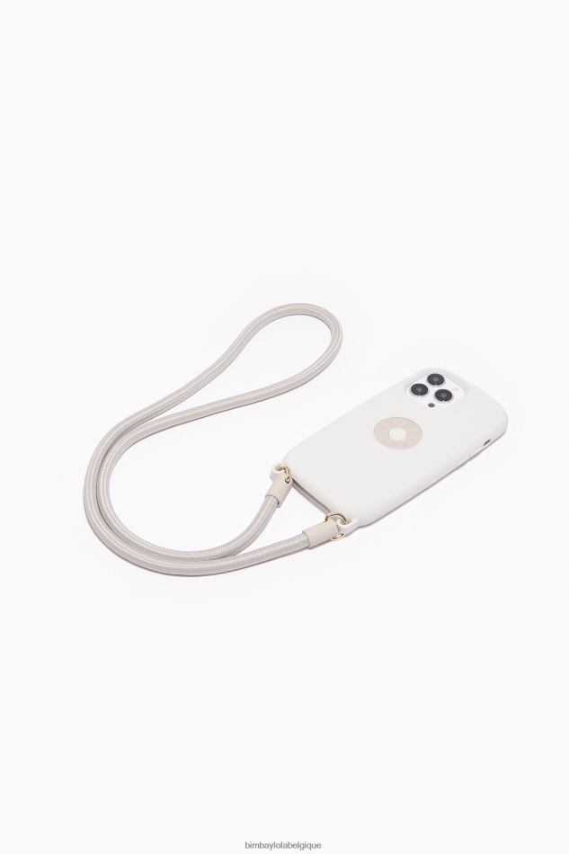 accessoires Bimba Y Lola coque iphone 13 pro max logo noir HV4486923