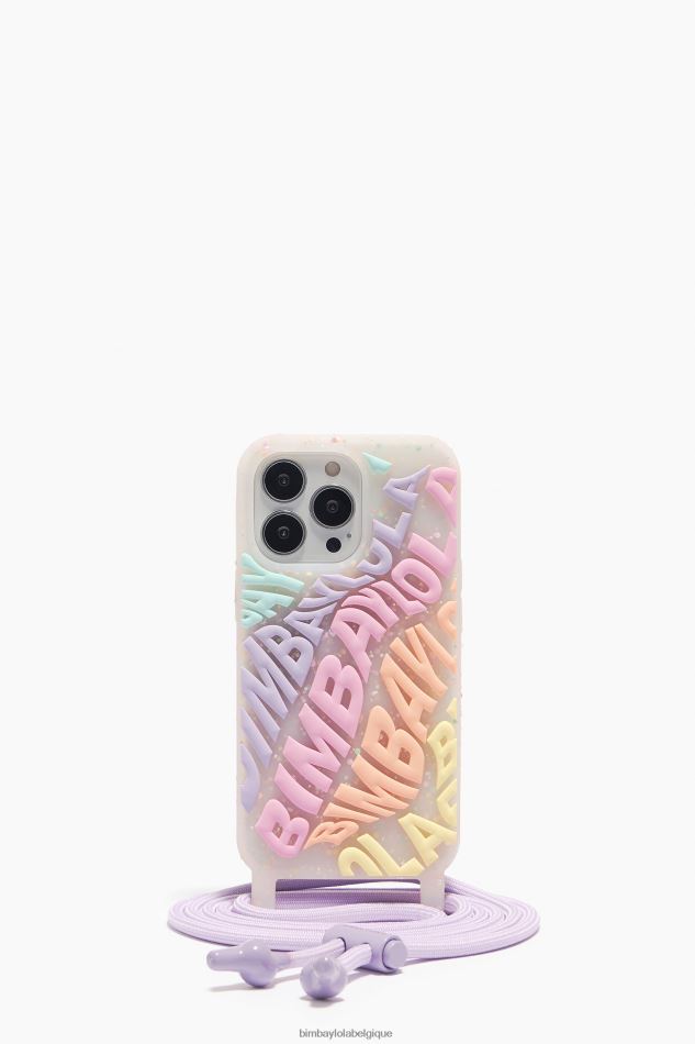 accessoires Bimba Y Lola coque transparente iphone 13 pro multicolore HV4486901