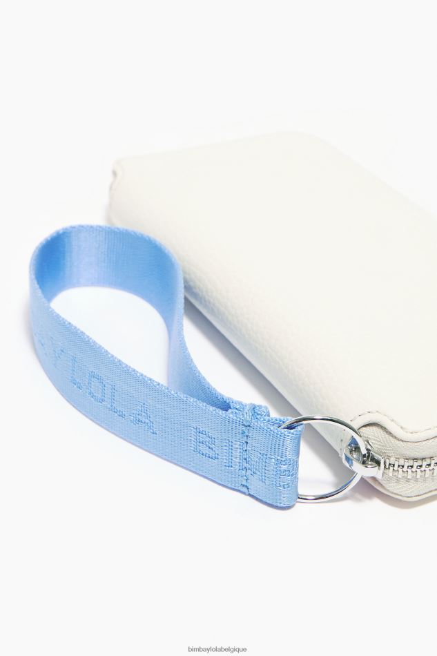accessoires Bimba Y Lola porte-feuille en cuire blanc HV44861067
