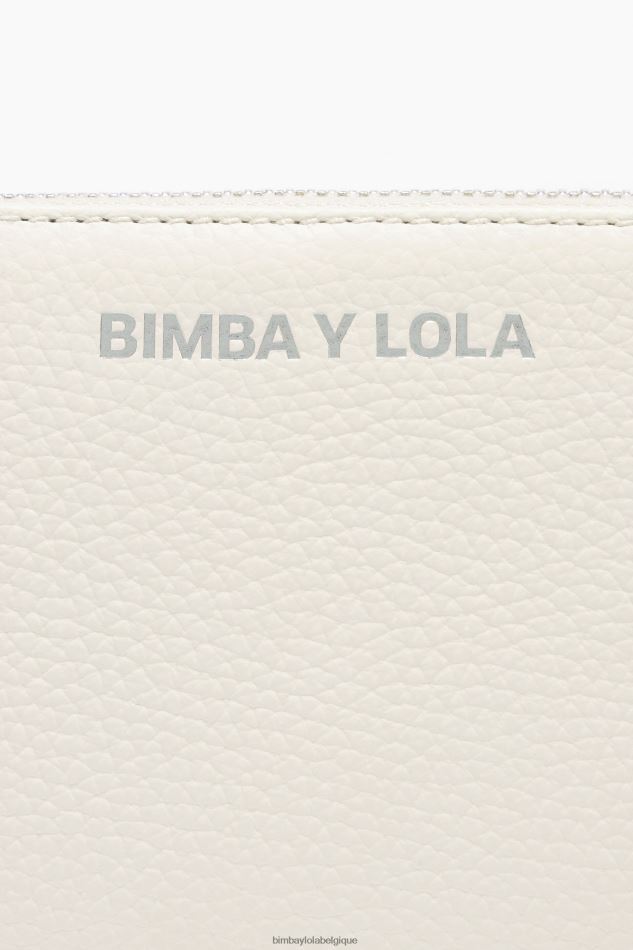 accessoires Bimba Y Lola porte-feuille en cuire blanc HV44861067