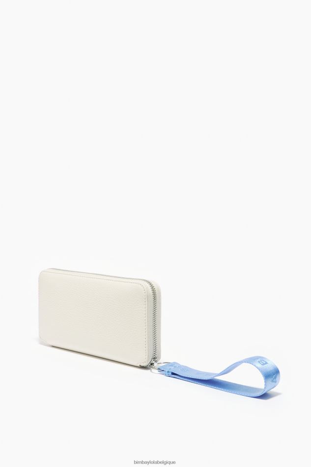 accessoires Bimba Y Lola porte-feuille en cuire blanc HV44861067