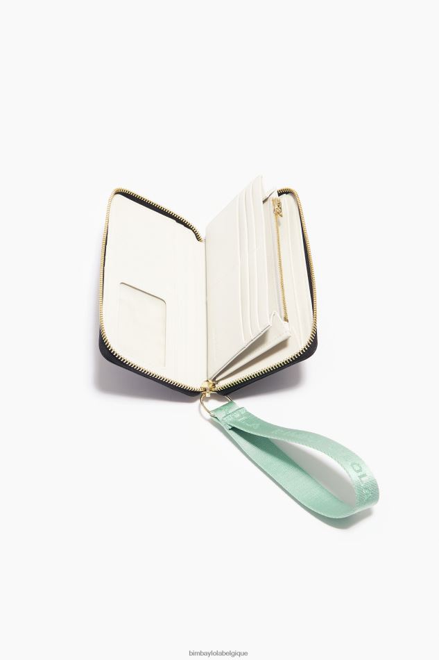 accessoires Bimba Y Lola porte-feuille en cuire noir HV44861068