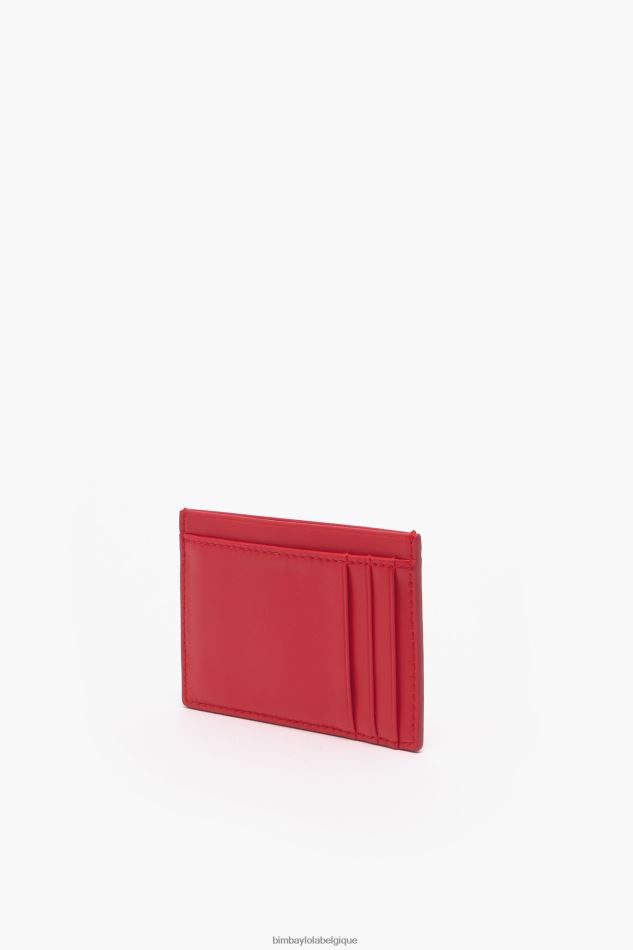 accessoires Bimba Y Lola porte-cartes en cuir rouge HV44861025