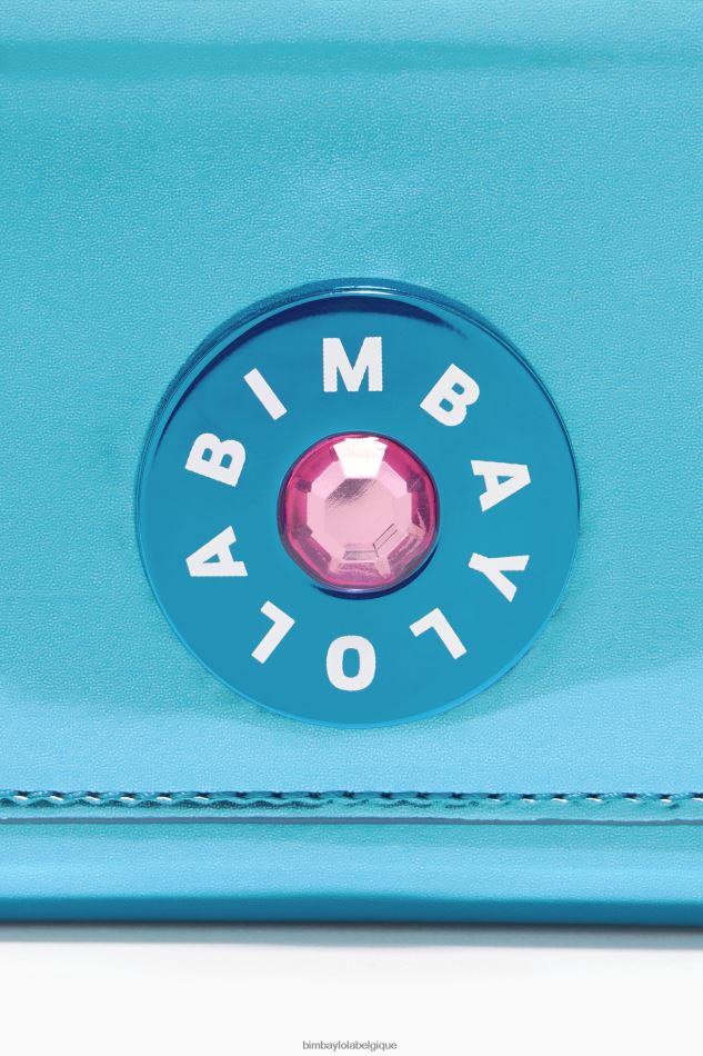 accessoires Bimba Y Lola bourse de brevet bleu HV44861049