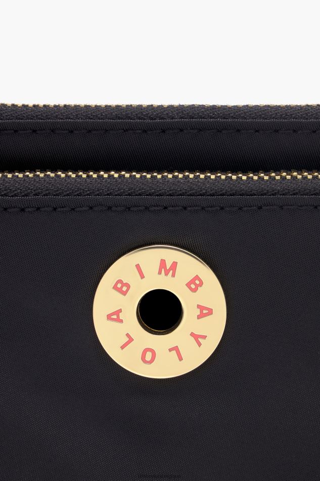 accessoires Bimba Y Lola porte-monnaie double en nylon noir HV44861028
