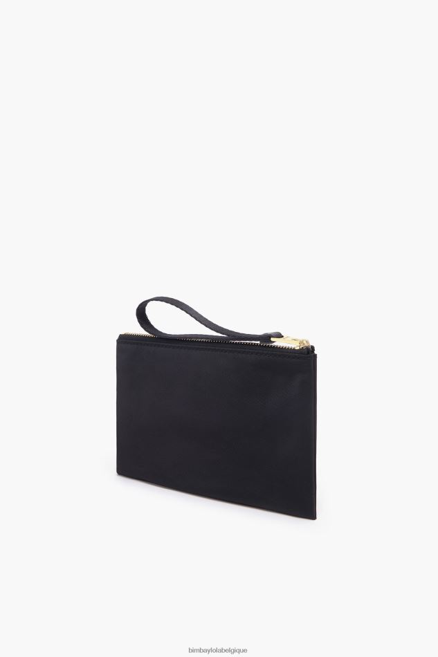 accessoires Bimba Y Lola porte-monnaie double en nylon noir HV44861028