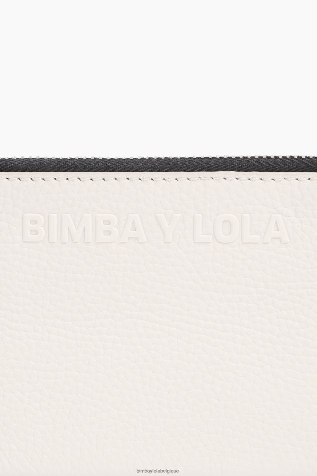 accessoires Bimba Y Lola porte-monnaie en cuir blanc HV4486994