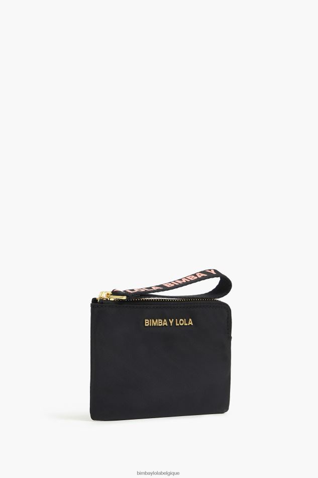 accessoires Bimba Y Lola porte-monnaie en nylon noir HV44861019