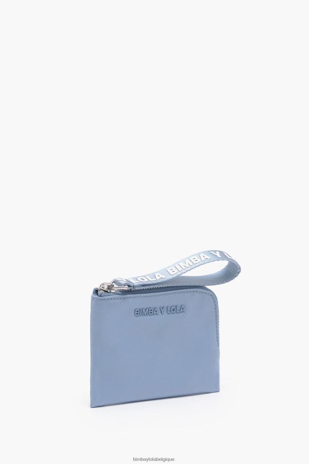 accessoires Bimba Y Lola porte-monnaie incurvé en nylon pastel bleu HV4486981