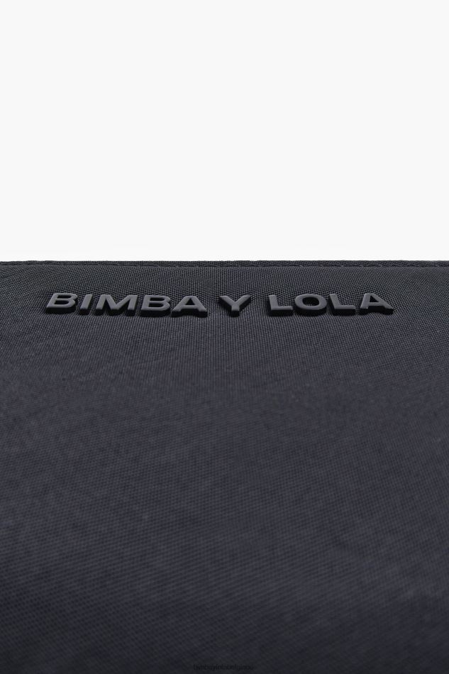 accessoires Bimba Y Lola porte-monnaie rectangulaire en nylon noir HV44861021