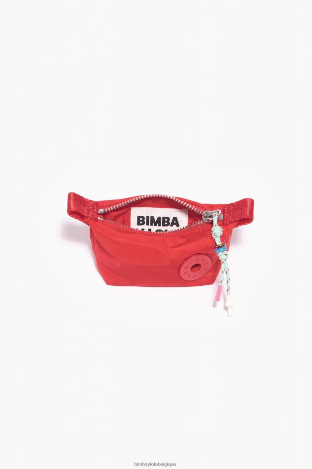 accessoires Bimba Y Lola porte-monnaie trapèze rouge HV44861053