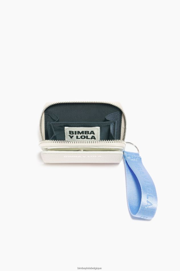 accessoires Bimba Y Lola sac à main en cuir blanc HV44861046