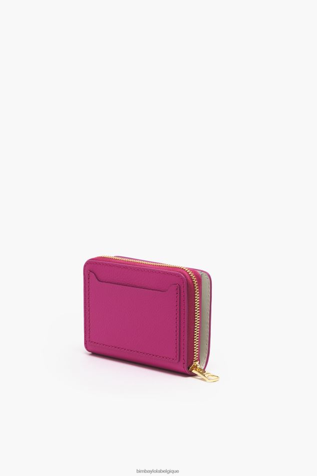 accessoires Bimba Y Lola sac à main à rabat en cuir fuchsia HV4486998