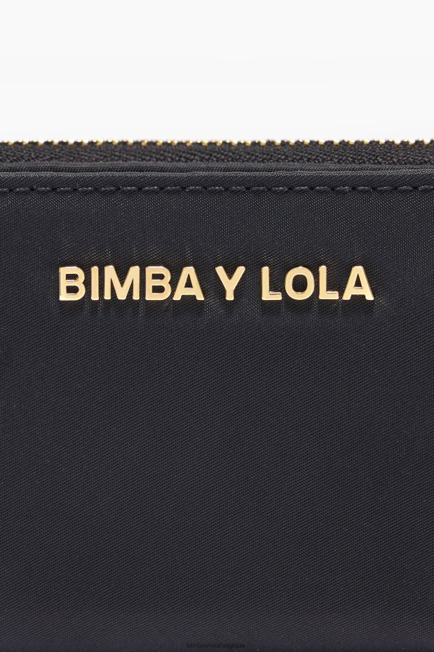 accessoires Bimba Y Lola sac à main à rabat en nylon noir HV44861058