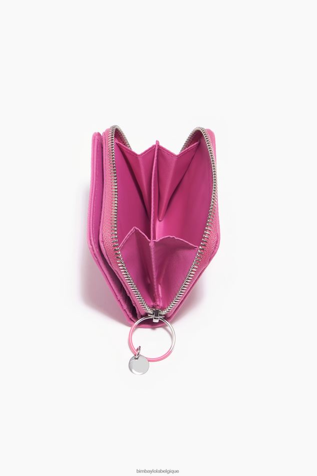 accessoires Bimba Y Lola sac à main à rabat en nylon rose HV44861059