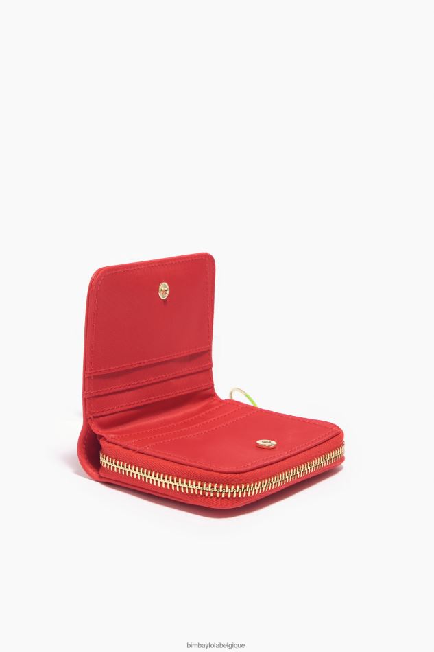 accessoires Bimba Y Lola sac à main à rabat en nylon rouge HV44861057