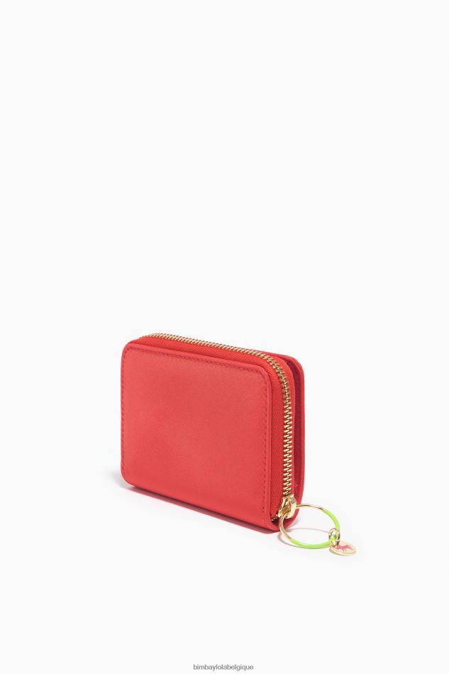 accessoires Bimba Y Lola sac à main à rabat en nylon rouge HV44861057
