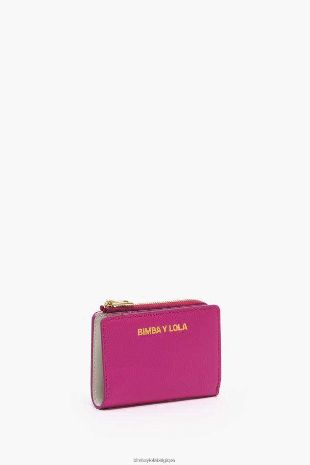 accessoires Bimba Y Lola sac à main rectangulaire en cuir fuchsia HV4486999
