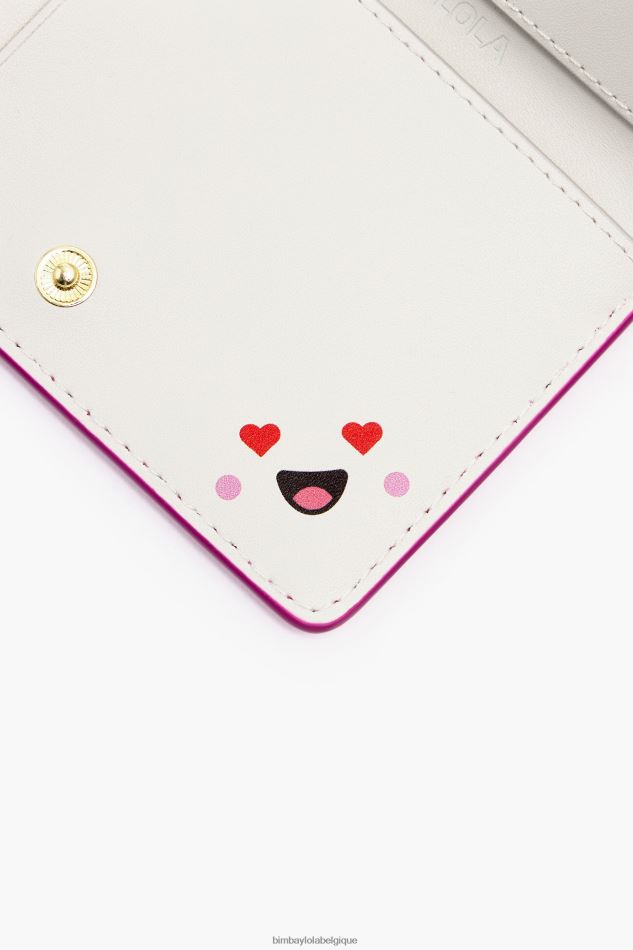 accessoires Bimba Y Lola sac à main rectangulaire en cuir fuchsia HV4486999