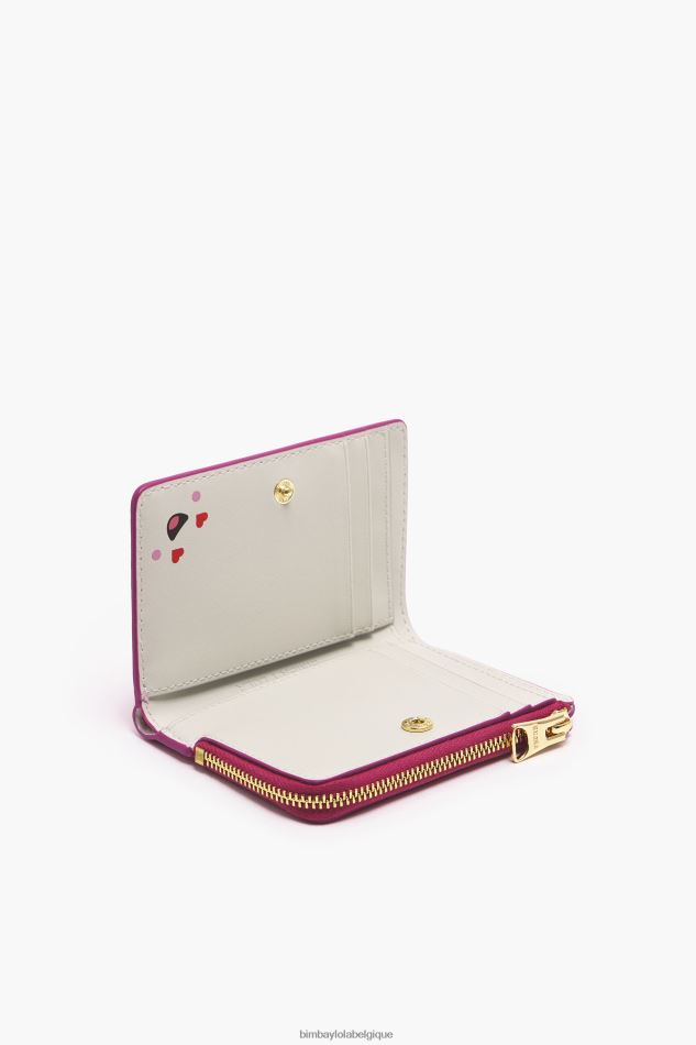 accessoires Bimba Y Lola sac à main rectangulaire en cuir fuchsia HV4486999