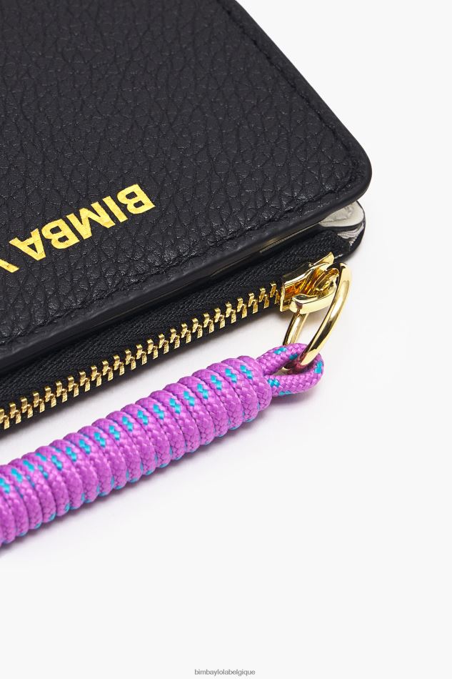 accessoires Bimba Y Lola sac à main rectangulaire en cuir noir HV4486989