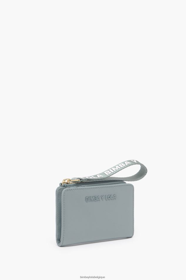 accessoires Bimba Y Lola sac à main rectangulaire en nylon bleu vert HV4486982