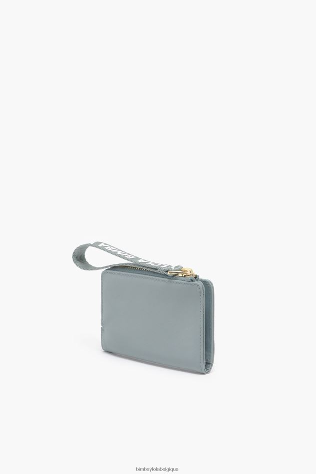 accessoires Bimba Y Lola sac à main rectangulaire en nylon bleu vert HV4486982