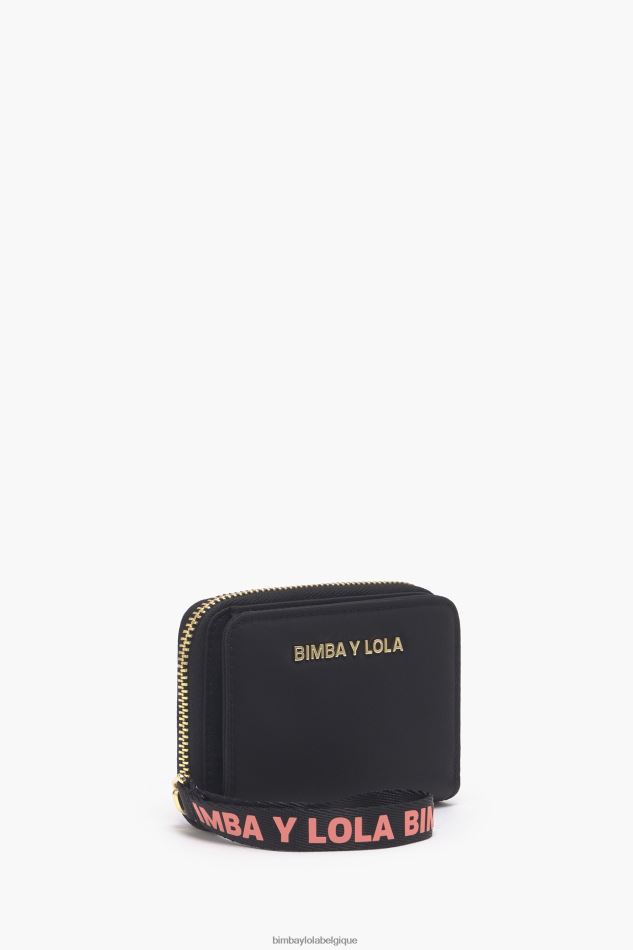 accessoires Bimba Y Lola sac à main rectangulaire en nylon noir HV44861022