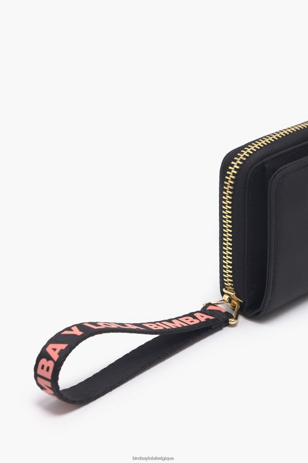 accessoires Bimba Y Lola sac à main rectangulaire en nylon noir HV44861022