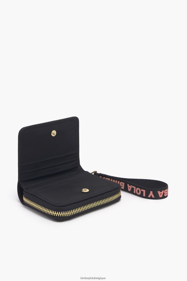 accessoires Bimba Y Lola sac à main rectangulaire en nylon noir HV44861022