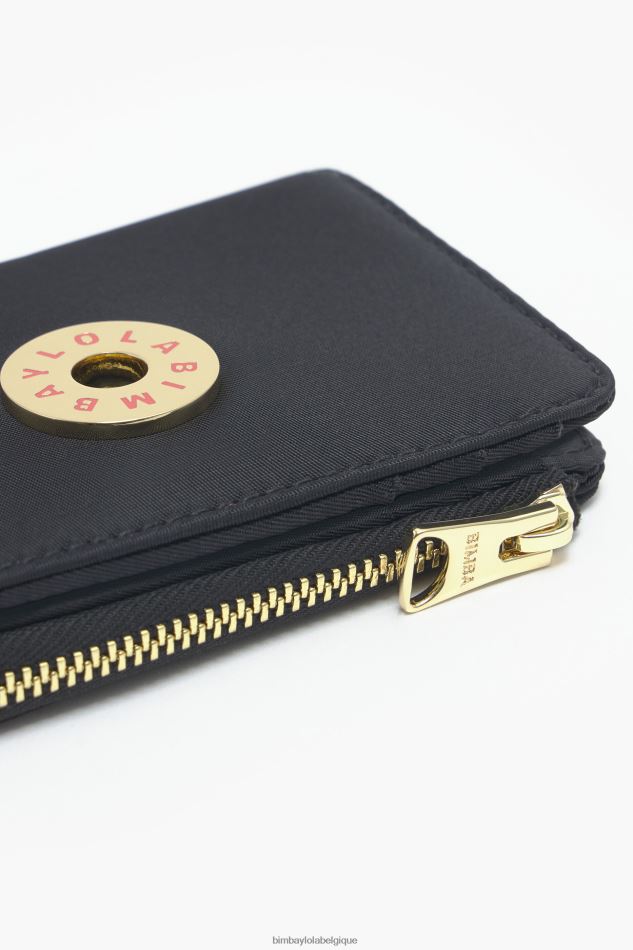 accessoires Bimba Y Lola sac à main rectangulaire en nylon noir HV44861032