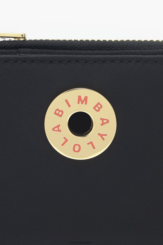 accessoires Bimba Y Lola sac à main rectangulaire en nylon noir HV44861032