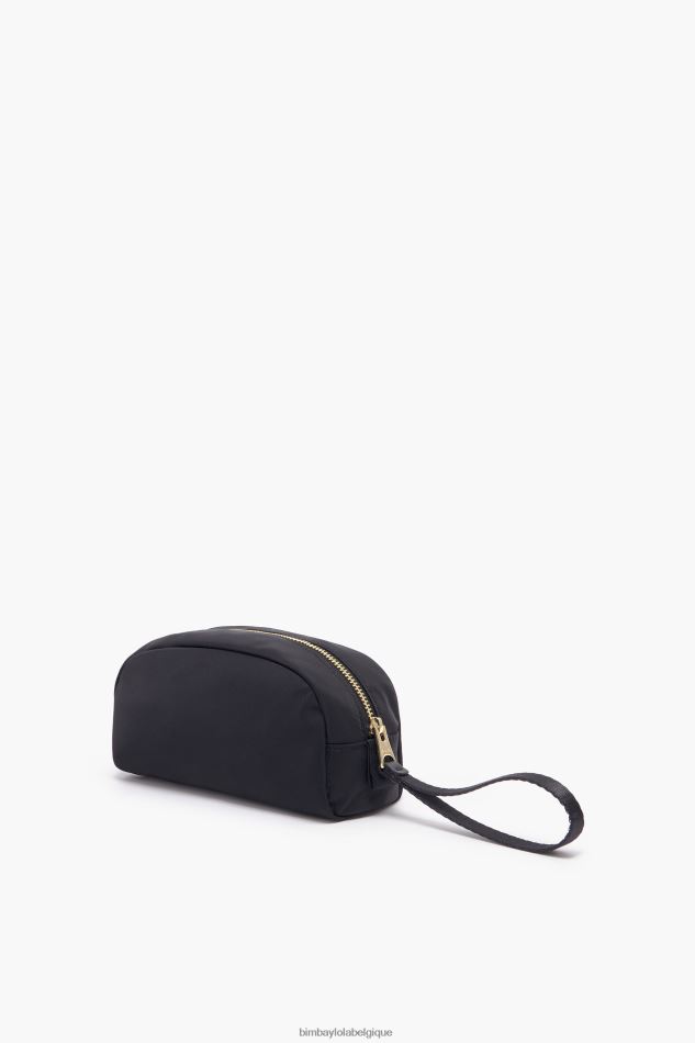 accessoires Bimba Y Lola trousse de maquillage demi-lune en nylon noir HV44861100
