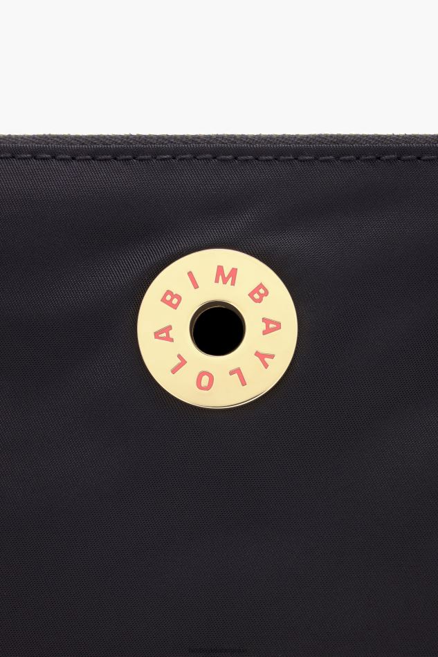 accessoires Bimba Y Lola trousse de maquillage plate en nylon noir HV44861097