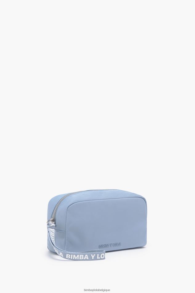 accessoires Bimba Y Lola trousse de maquillage rectangulaire en nylon bleu HV44861090