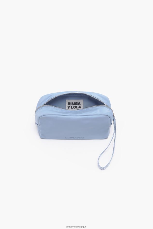 accessoires Bimba Y Lola trousse de maquillage rectangulaire en nylon bleu HV44861090