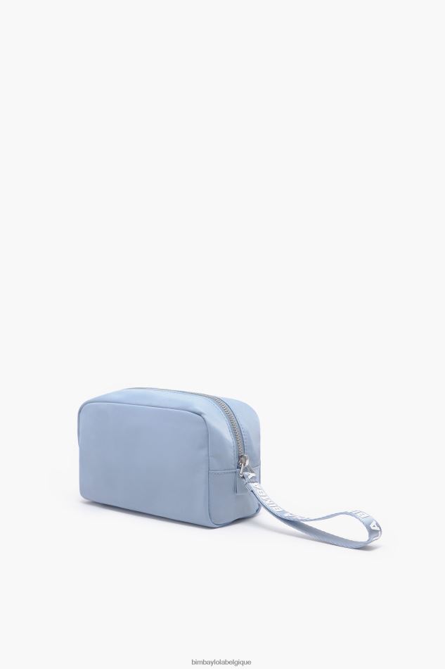 accessoires Bimba Y Lola trousse de maquillage rectangulaire en nylon bleu HV44861090