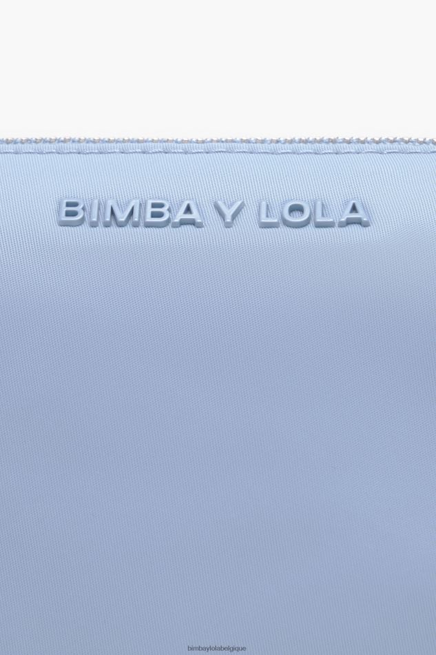 accessoires Bimba Y Lola trousse de maquillage trapèze en nylon bleu HV44861092
