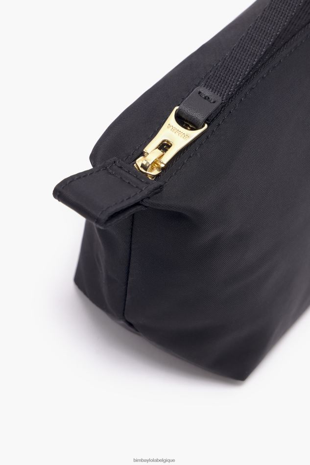 accessoires Bimba Y Lola trousse de maquillage trapèze en nylon noir HV44861098