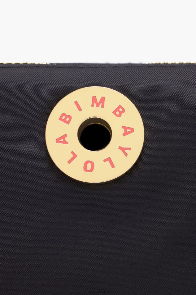 accessoires Bimba Y Lola trousse de maquillage trapèze en nylon noir HV44861098