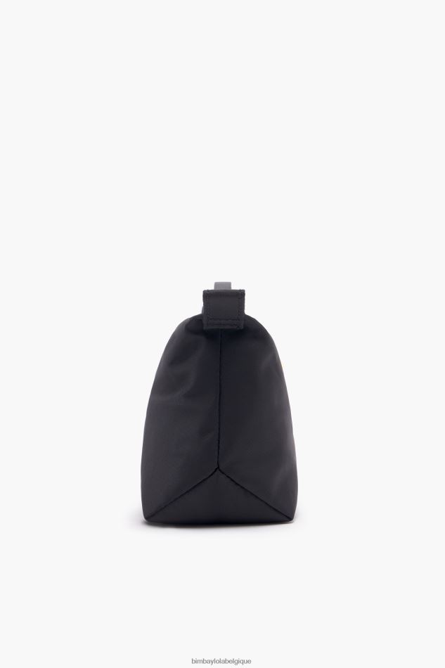 accessoires Bimba Y Lola trousse de maquillage trapèze en nylon noir HV44861098