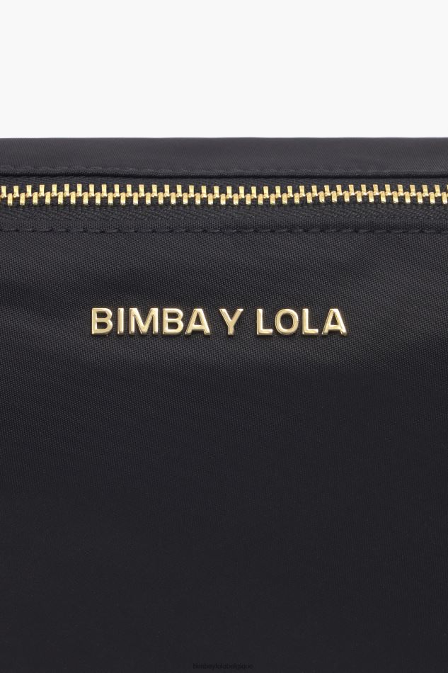 accessoires Bimba Y Lola trousse de maquillage trapèze en nylon noir HV44861103