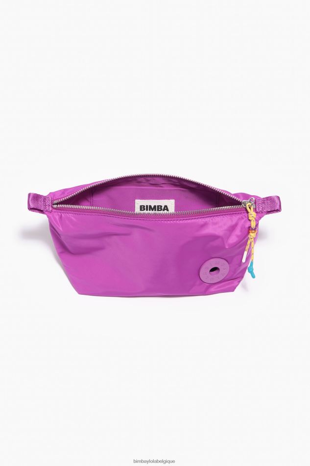 accessoires Bimba Y Lola trousse de maquillage trapèze en nylon rose HV44861109